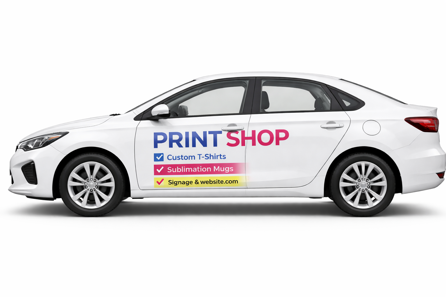 Car lettering