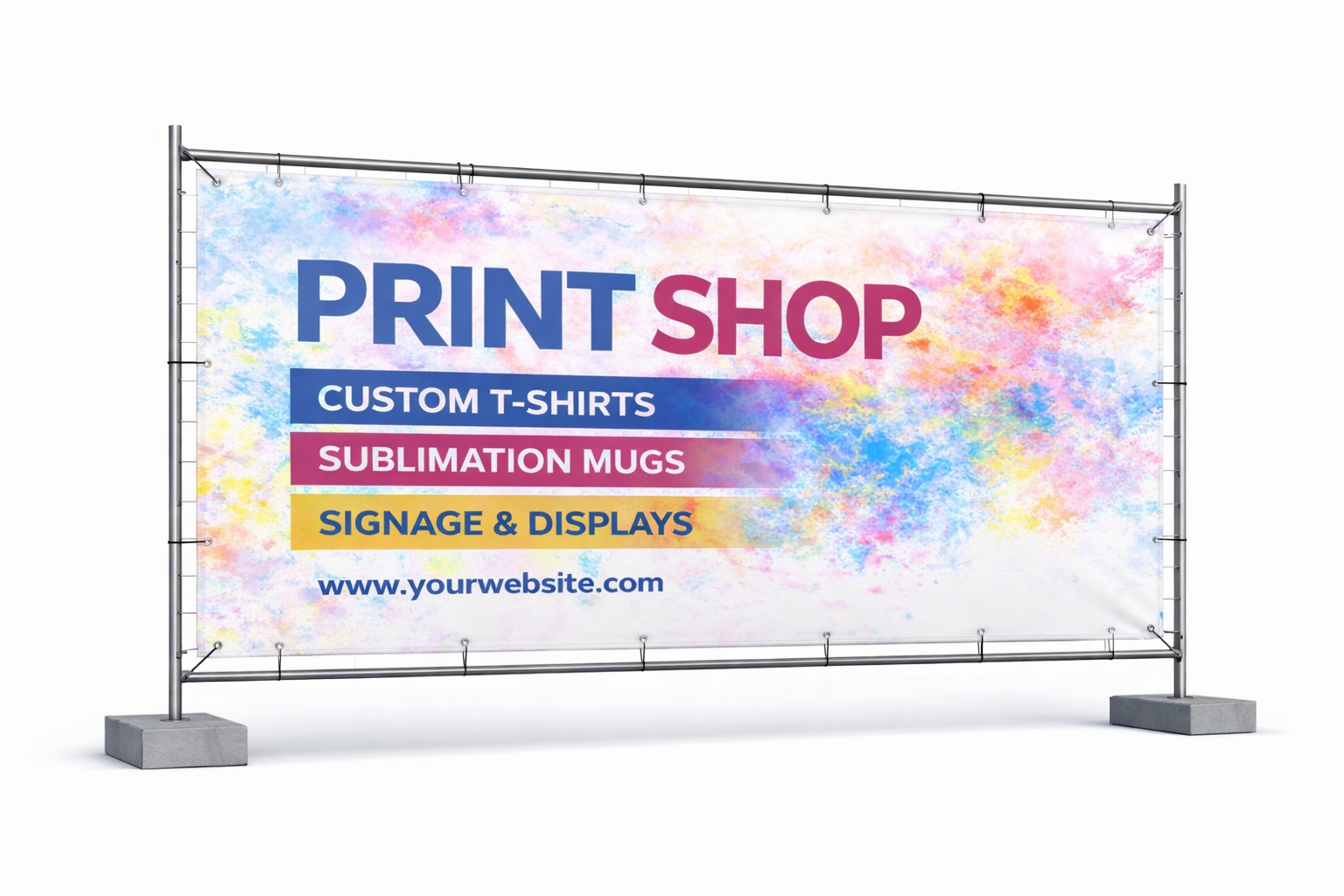Construction banner