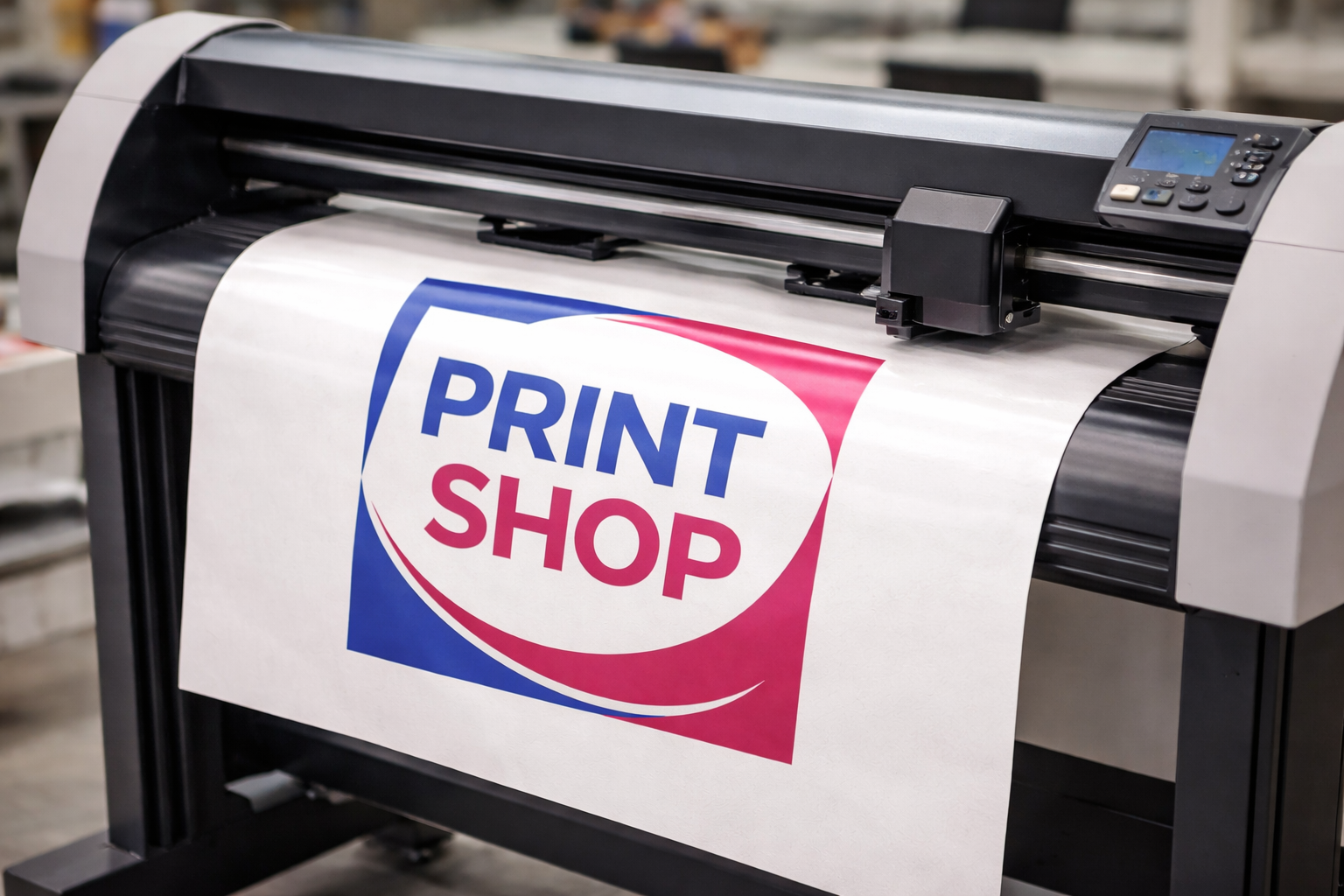 Logo cut vinyl